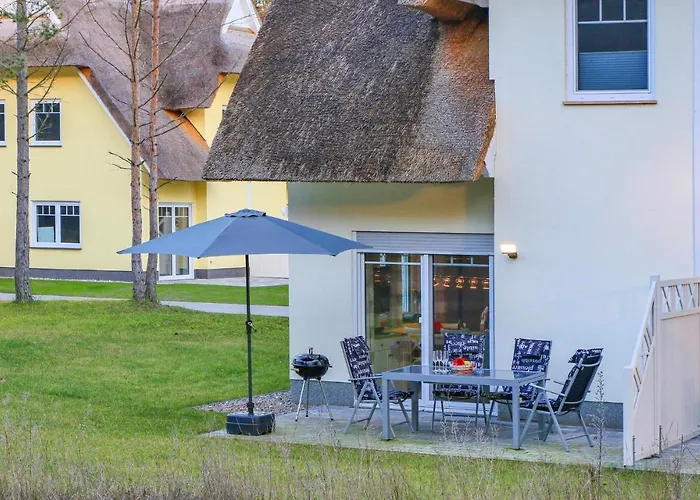 Nyaraló Reetdachhaus 18 Auf Usedom Kutzow